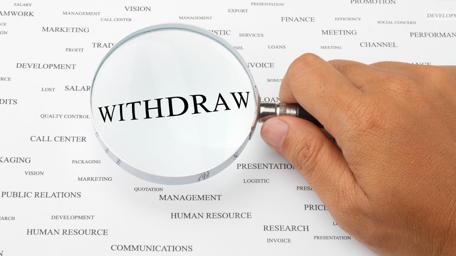 Withdrawing from your CPT school