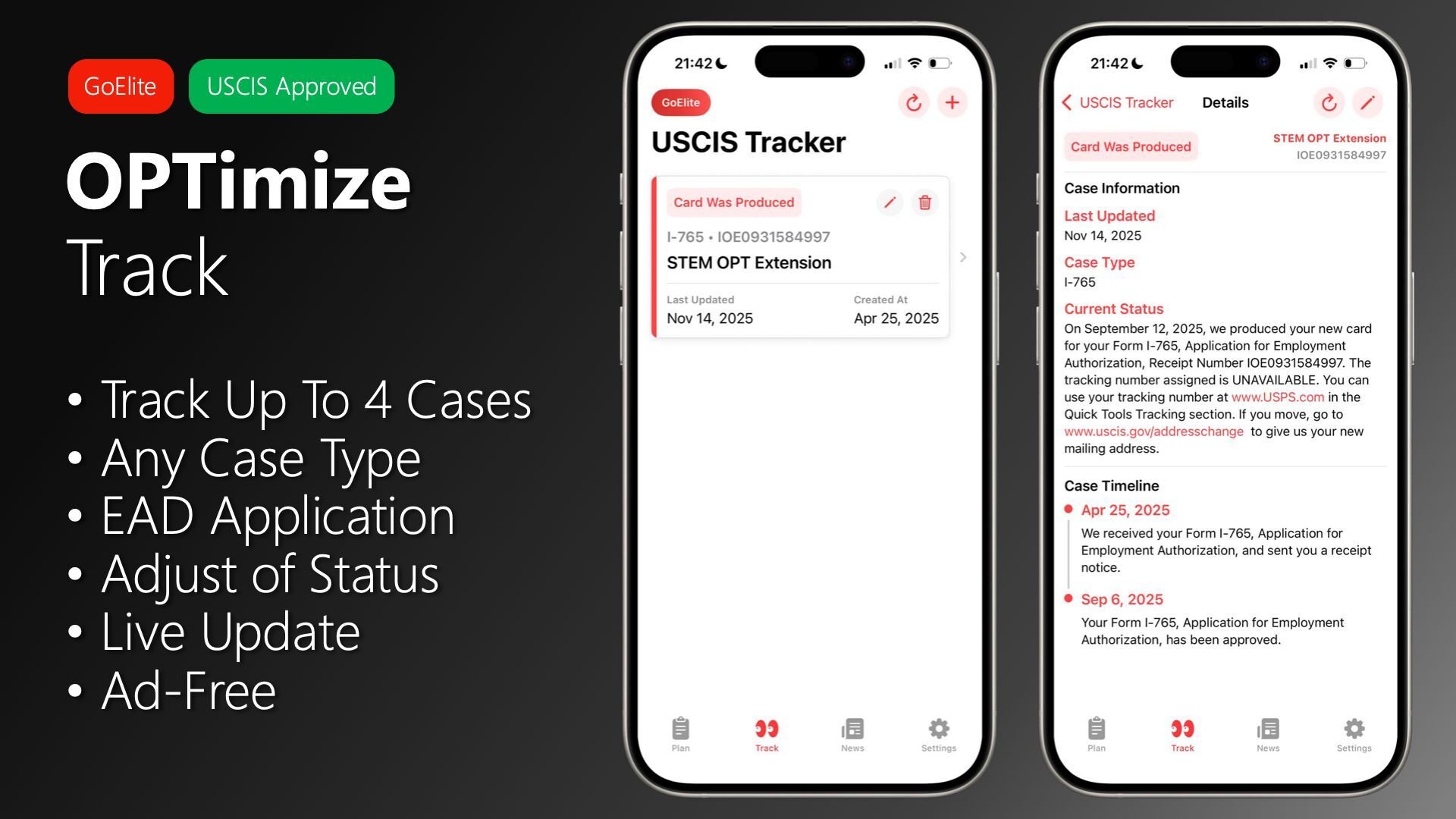 Introducing Optimize: A Free, All-in-One OPT & Immigration Tracking Tool by GoElite