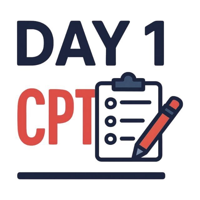 Day 1 CPT