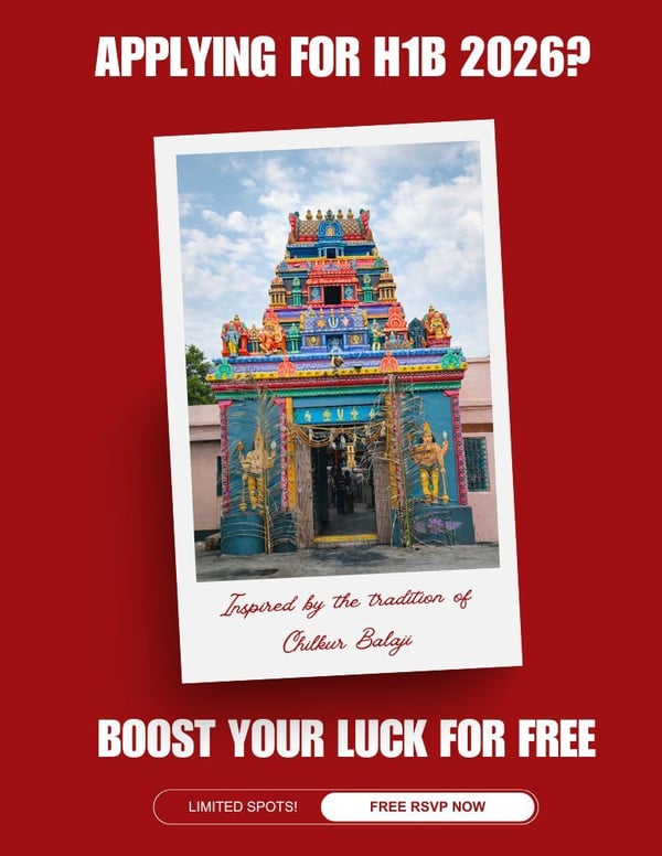 Why Getting Your H-1B Blessing in 2026?