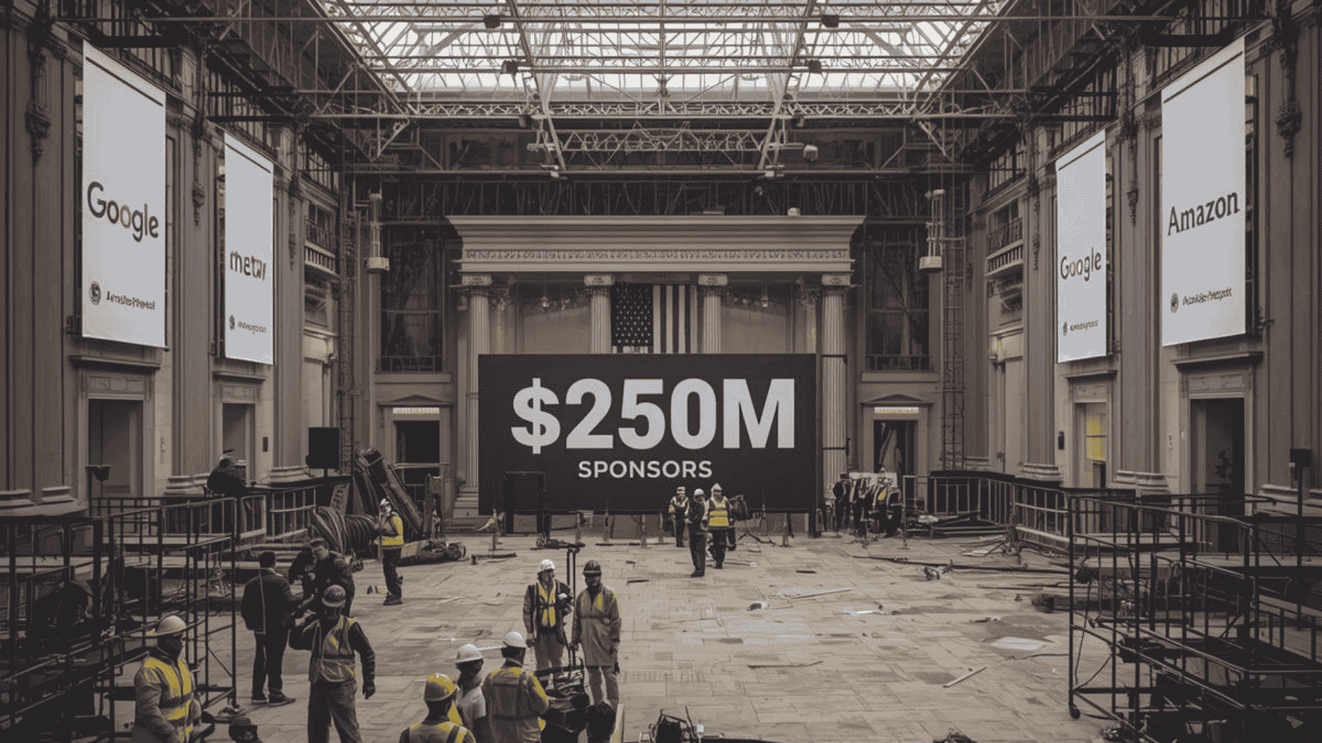 Google, Meta, Amazon Fund Trump’s Massive $250M White House Ballroom Project